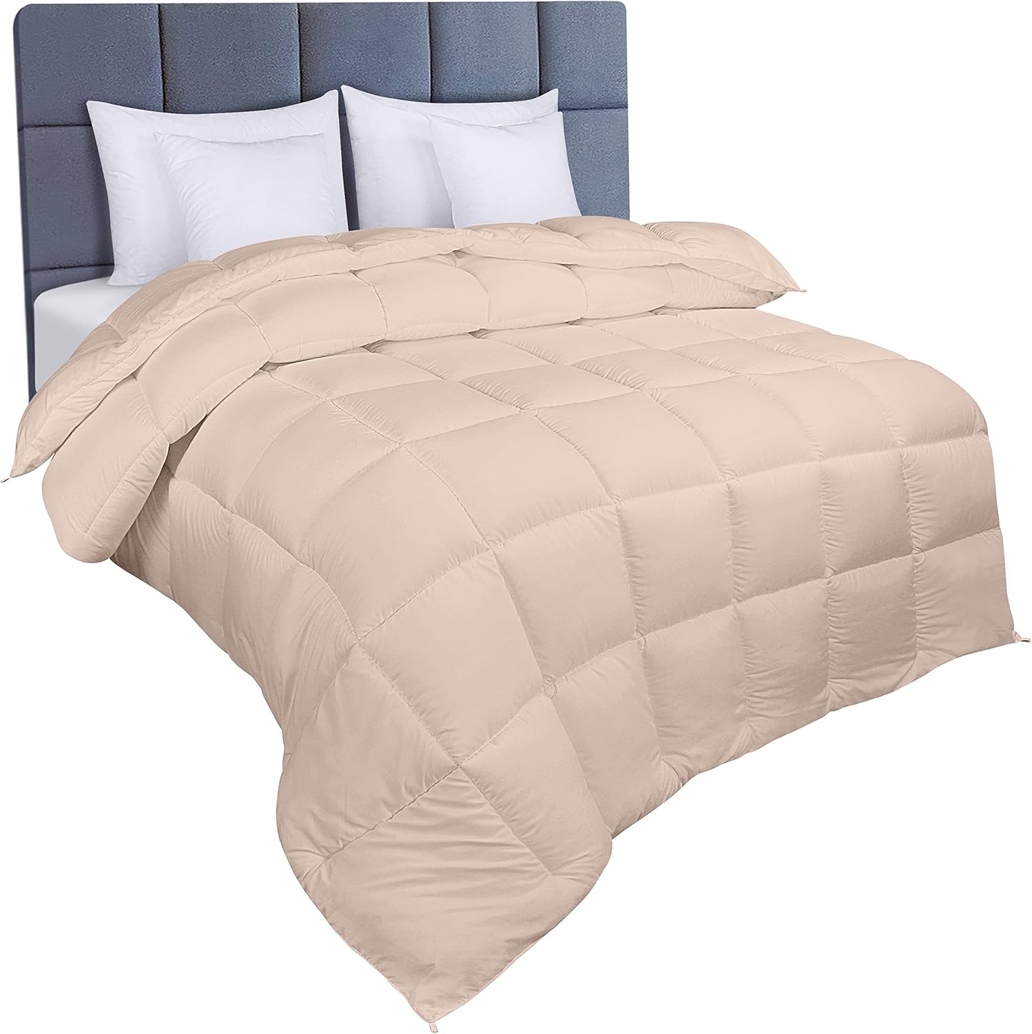 Utopia Bedding Soft Double Duvet Insert - 10.5 Tog Duvet with Corner Tabs - Box...
