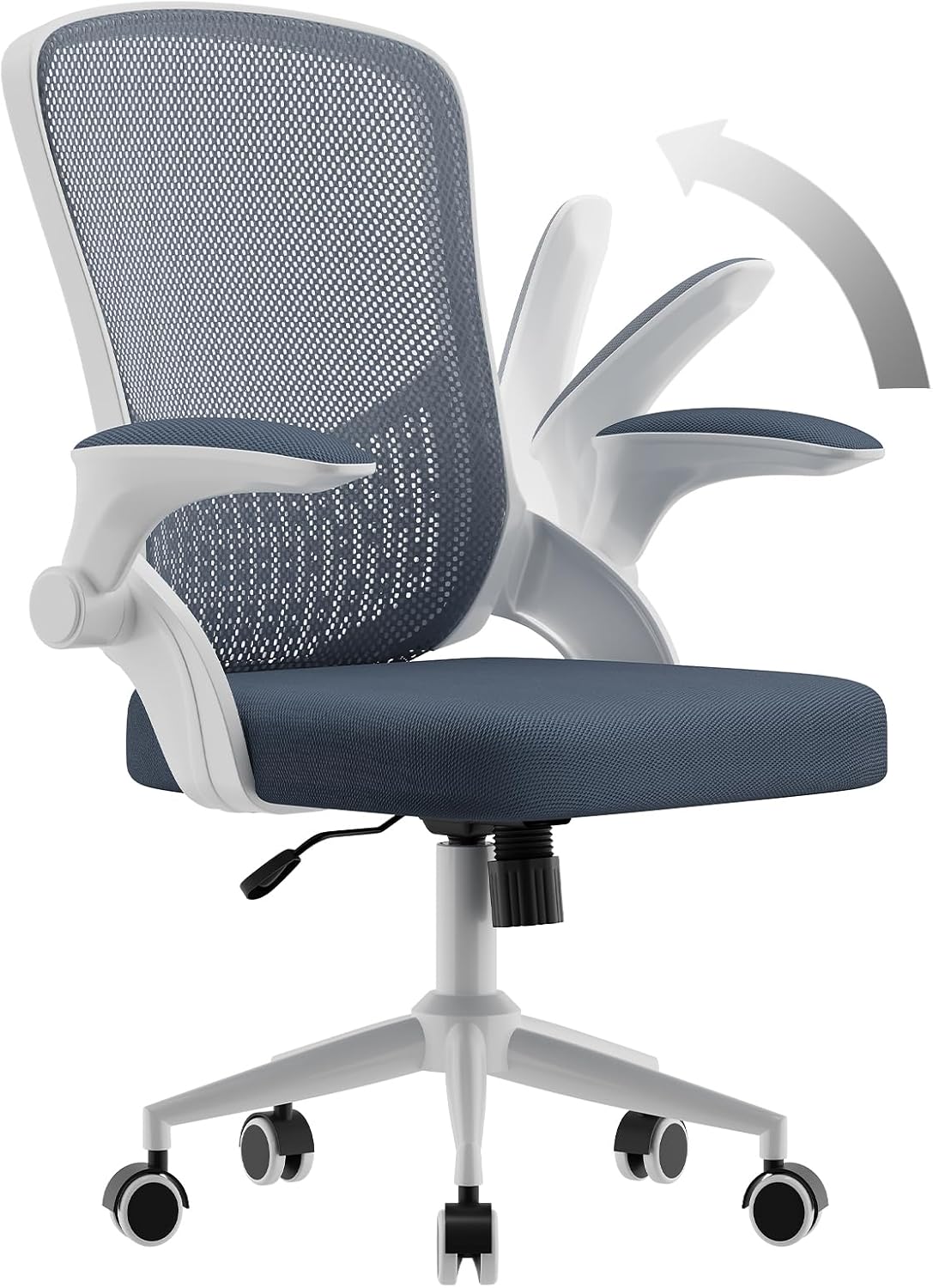naspaluro Computer Desk Chair, Ergonomic Office Chair with 3D Lumbar Support, Fl...