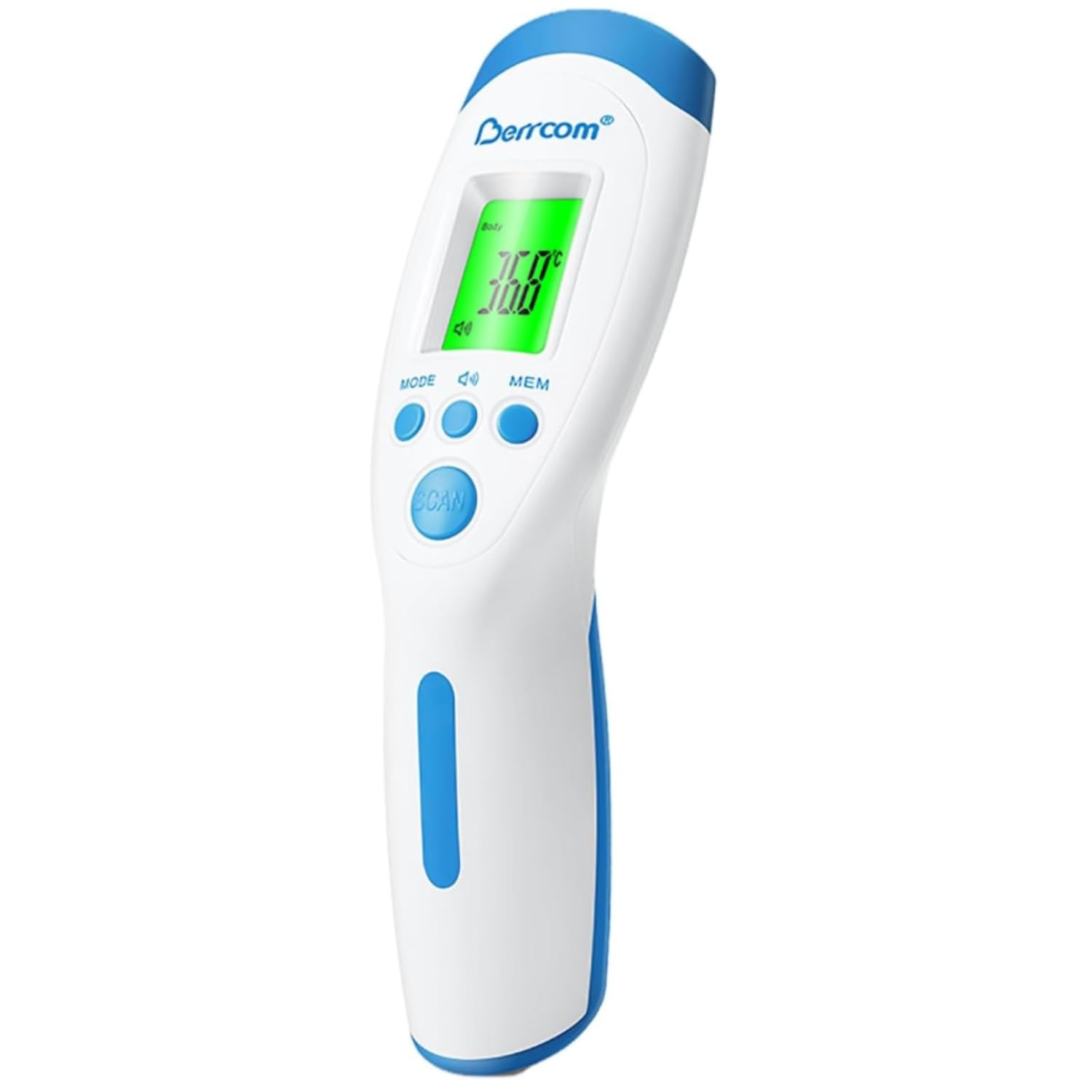 Berrcom Forehead Thermometer for Adults Non Contact Infrared Baby Thermometer Di...