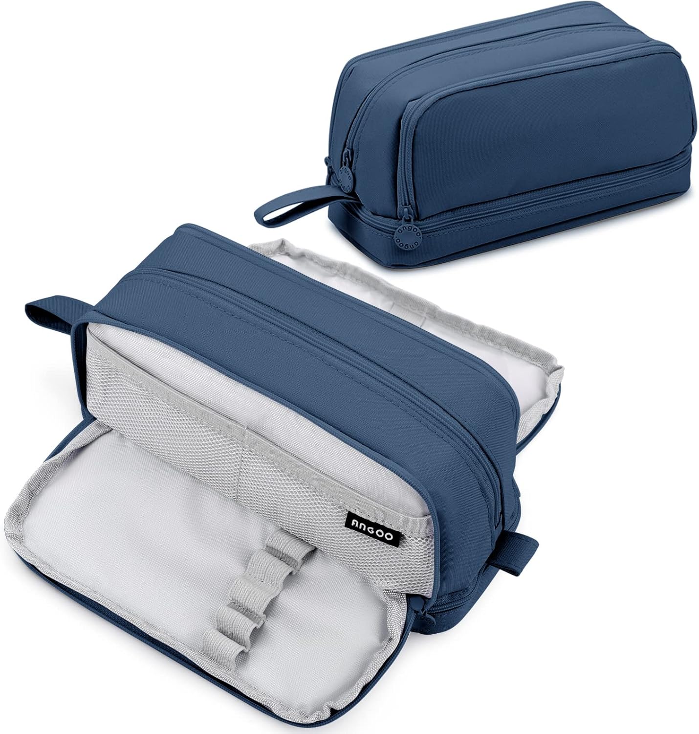 Eucomir Pencil Case with 4 Compartments for Girls Boys, Large Pencil Case Statio...