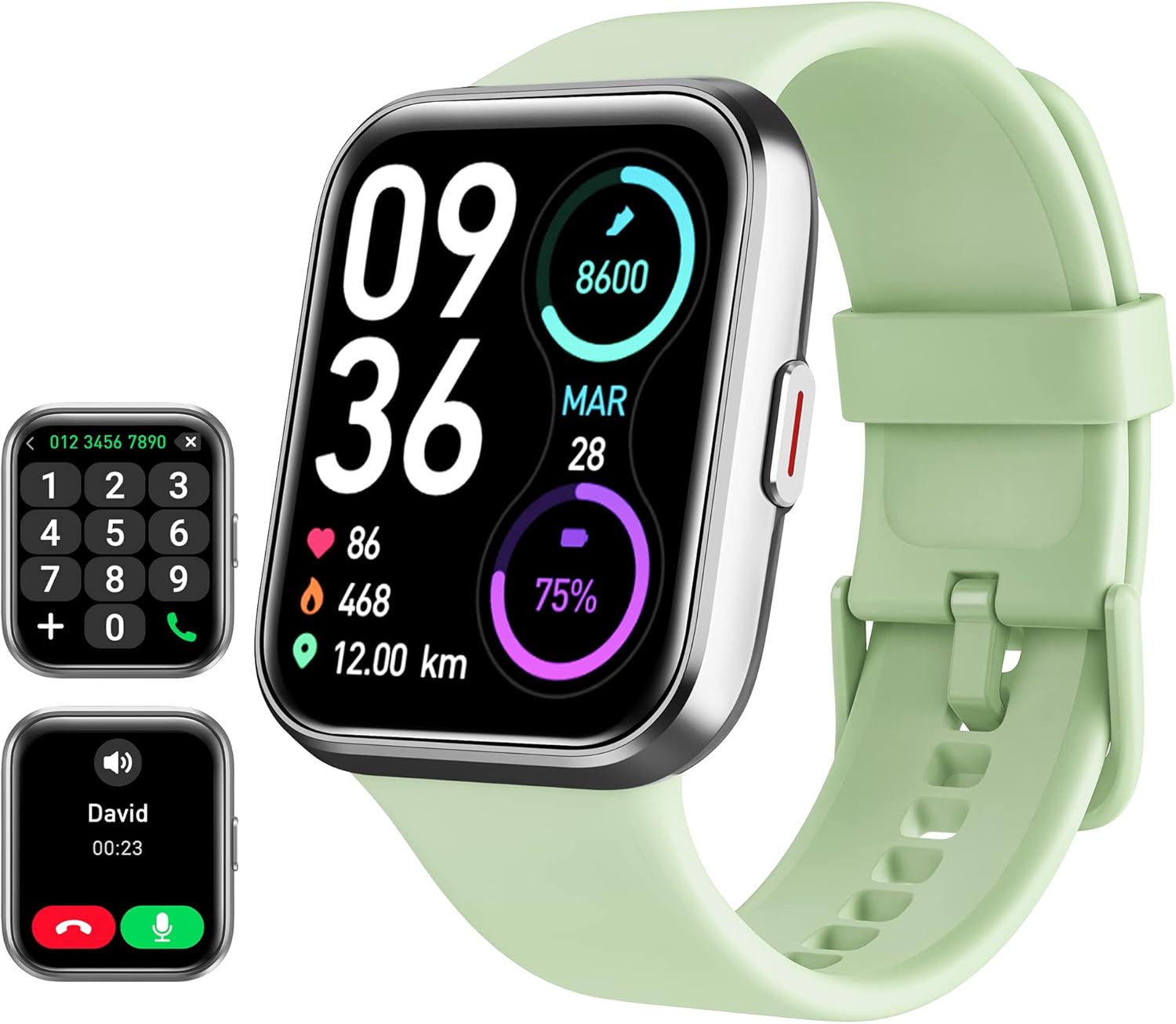 Smart Watch for Women(Answer/Make Call), Alexa Built-in 1.8" Touch Screen Fitnes...