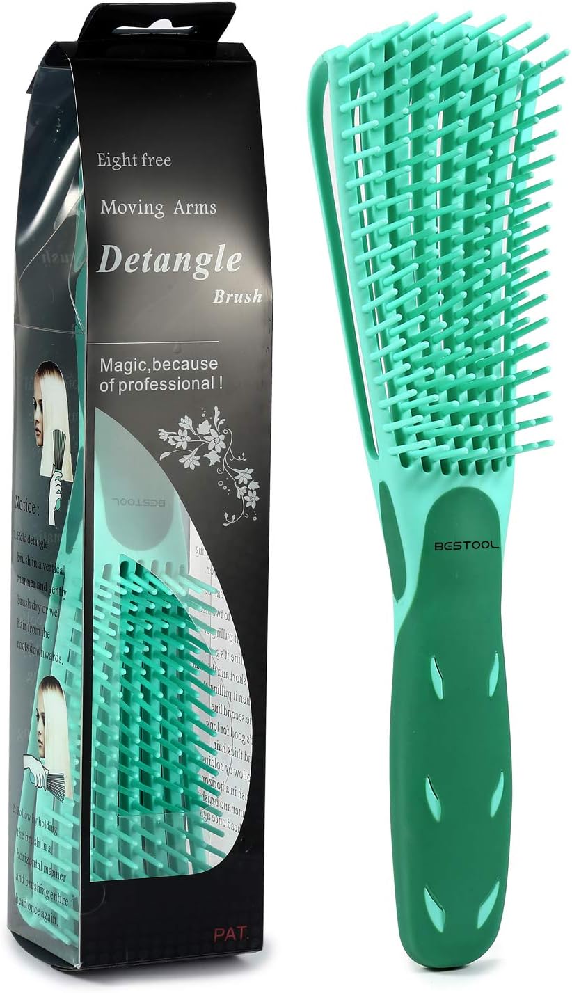 BESTOOL Detangle Hair Brush, Detangling Brush for Black Natural Hair Curly Hair...