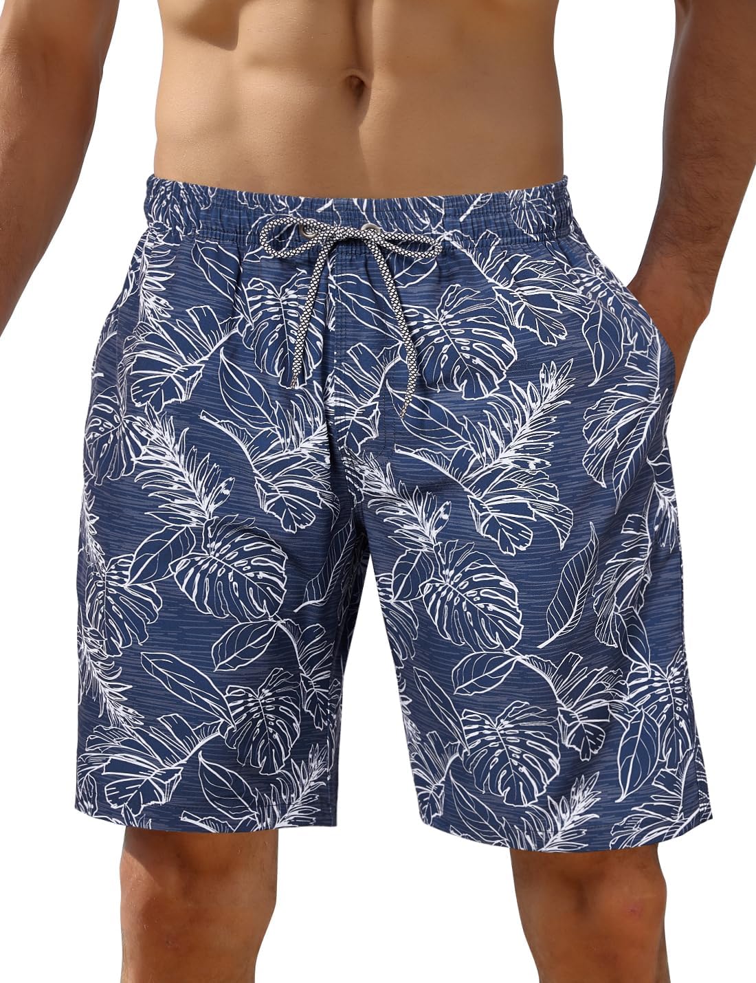 iCKER Mens Swim Shorts Swimming Trunks 3D Print Beach Shorts Boardshorts for Sum...