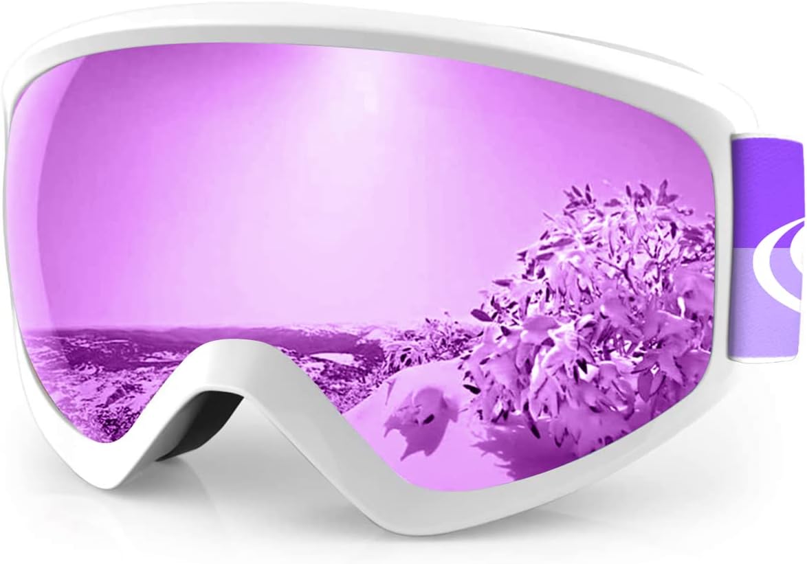Findway Kids Ski Goggles,Skiing Goggles for Snowboard Jet Snow-for Boys Girls Ch...