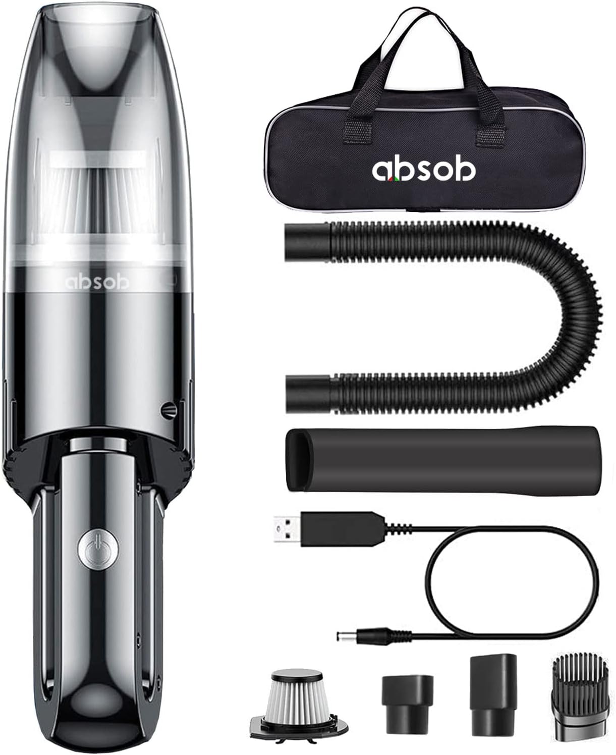 absob Handheld Vacuum Cleaner Cordless, Mini Porta...