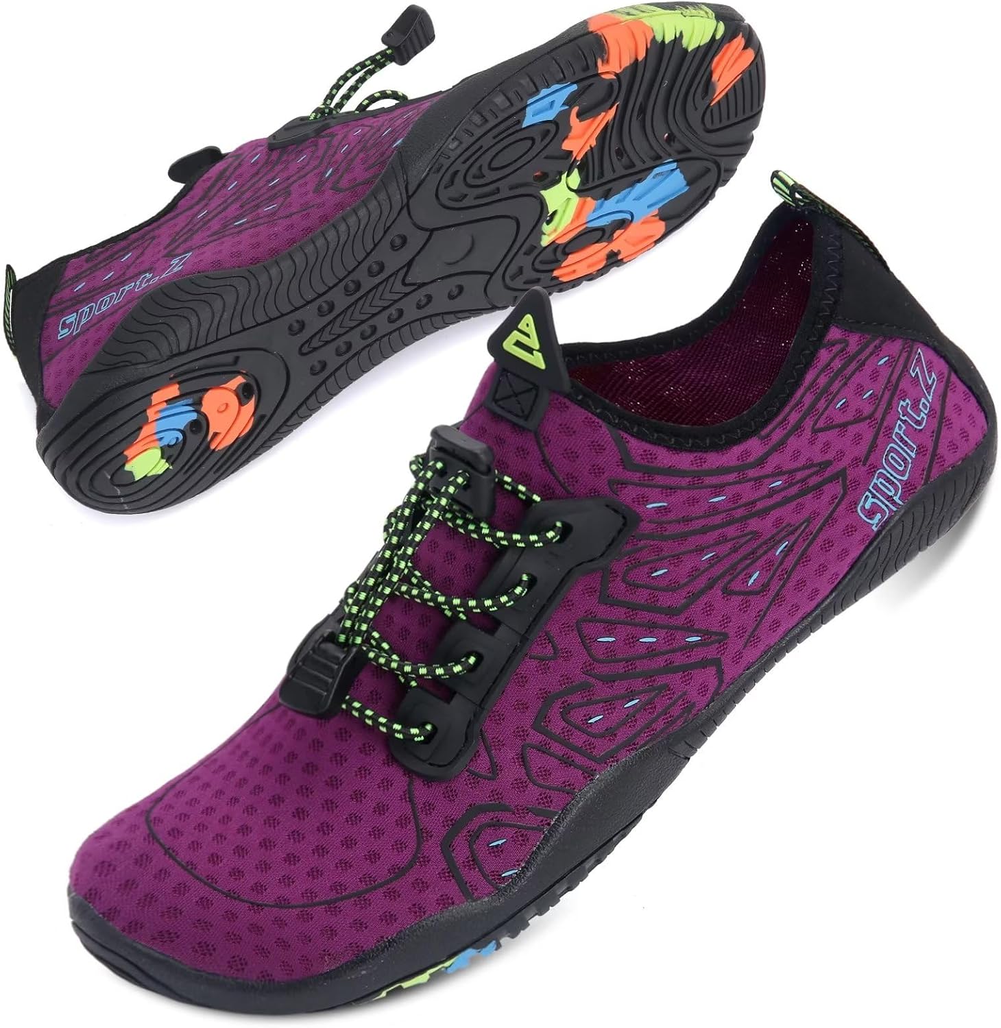 Mabove Water Shoes Womens Mens Ladies Quick Dry Barefoot Sports Aqua Shoes for S...