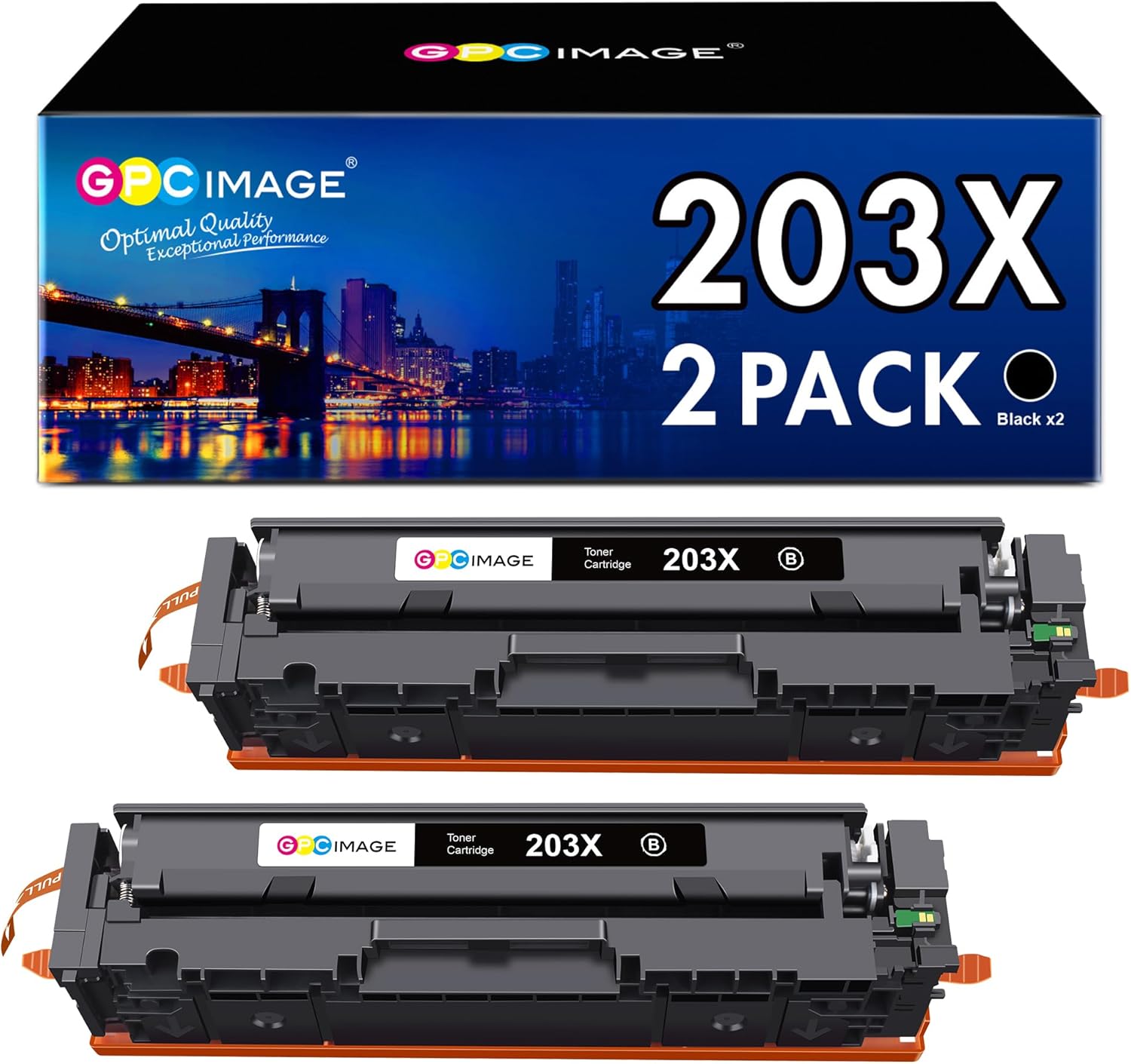GPC Image Toner Cartridges Replacement for HP 203X 203A CF540X CF540A Compatible...