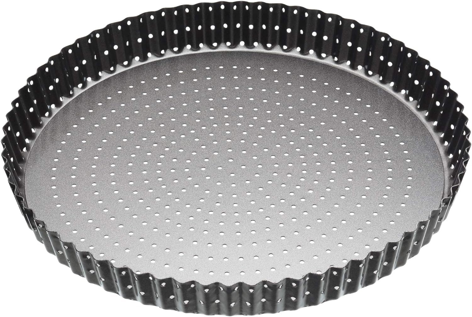 MasterClass Crusty Bake 28 cm Perforated Quiche Tin with PFOA Non Stick and Loos...