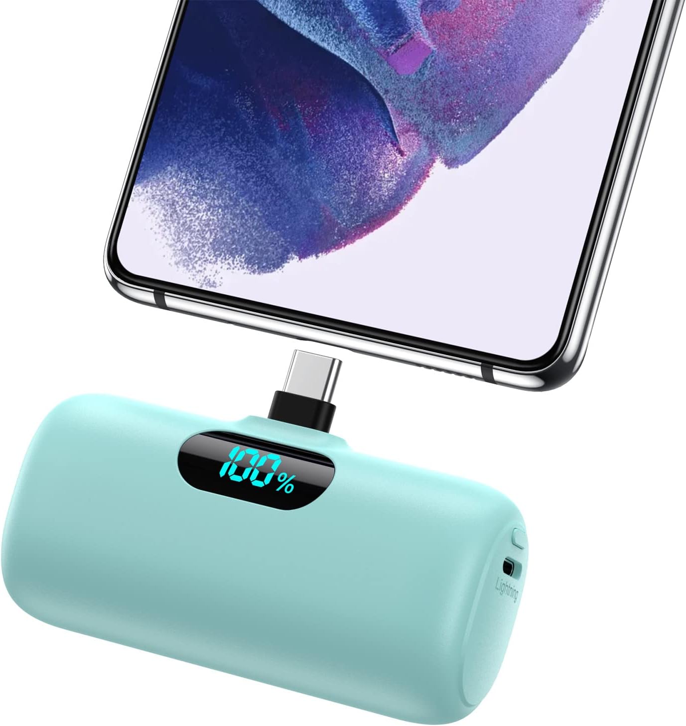 Feob Power Bank USB C 5000mAh,15W PD 3.0A Fast Charging Portable Charger Mini Po...