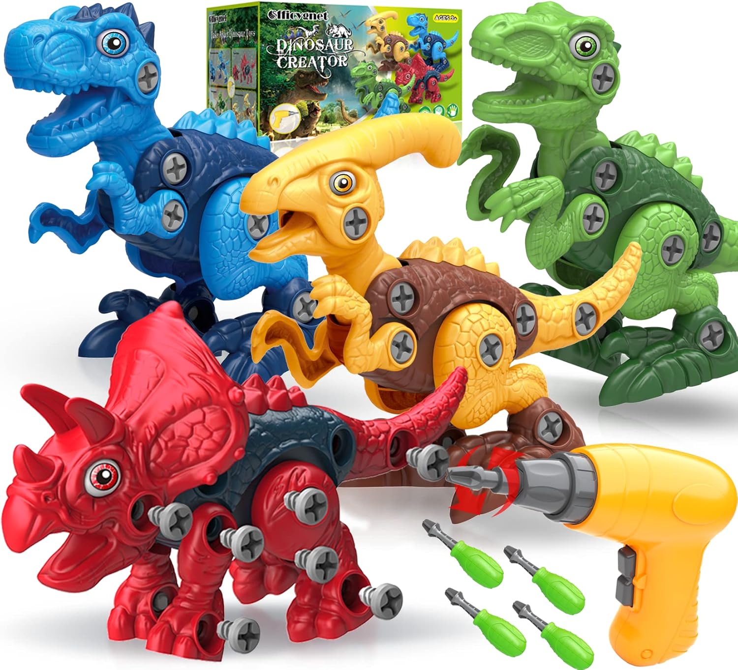 Dinosaur Toys for 3, 4, 5, 6, 7 Year Old Boys, Tak...