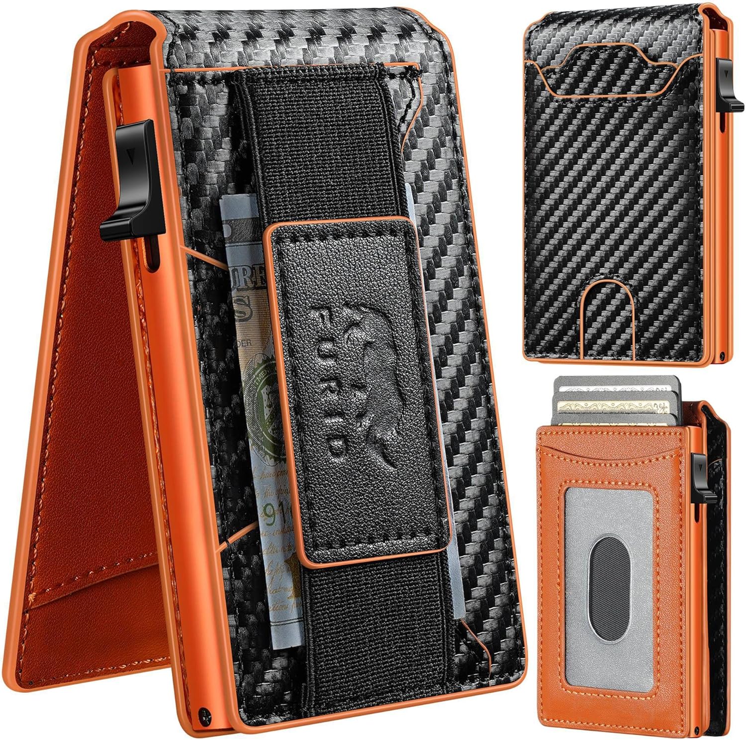 furid Card Wallet For Men Slim: Smart Wallet - Rfid Minimalist Front Pocket with...