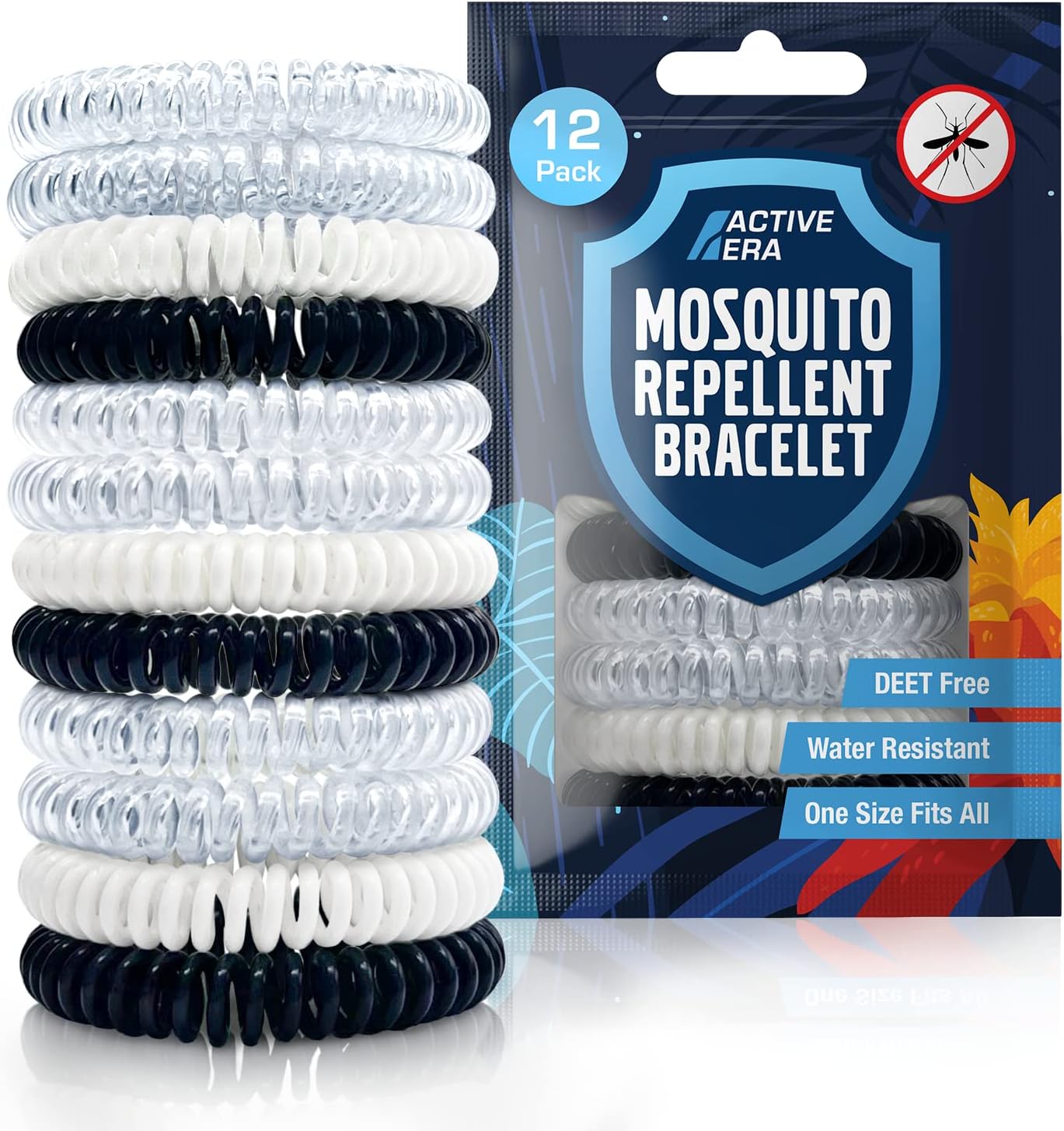 Active Era Mosquito Repellent Bracelet, Insect Midge & Mosquito Bands - Powerful...