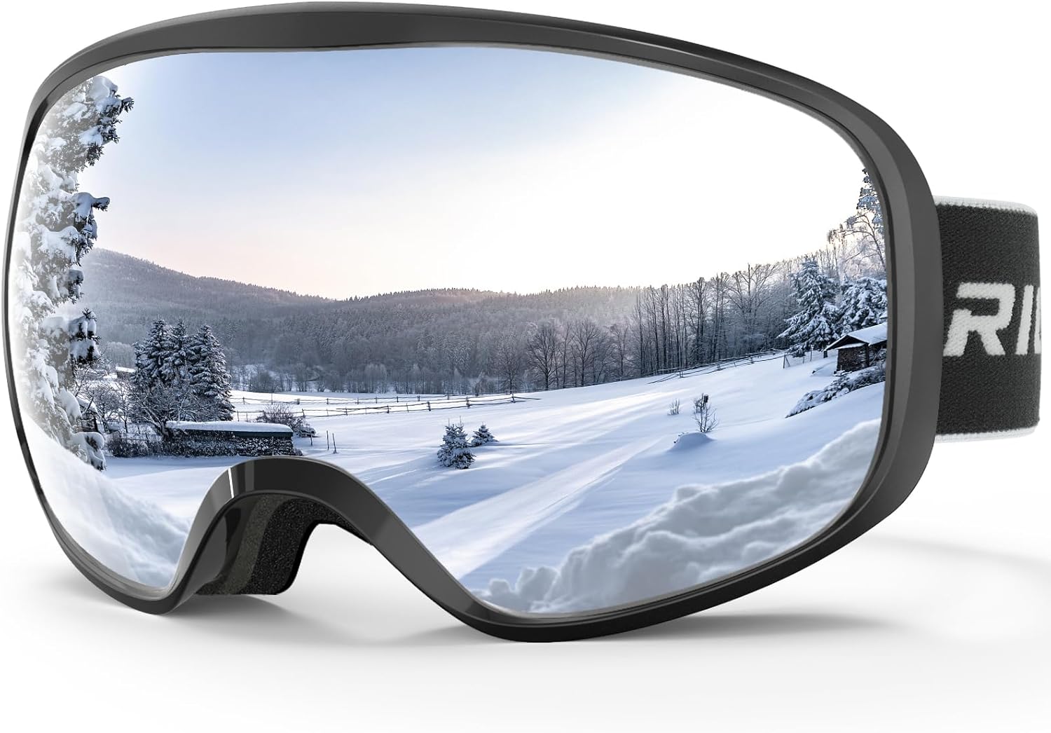 RIOROO Ski Goggles, Skiing Goggles For Snowboard Jet Snow 100% UV Protection, An...