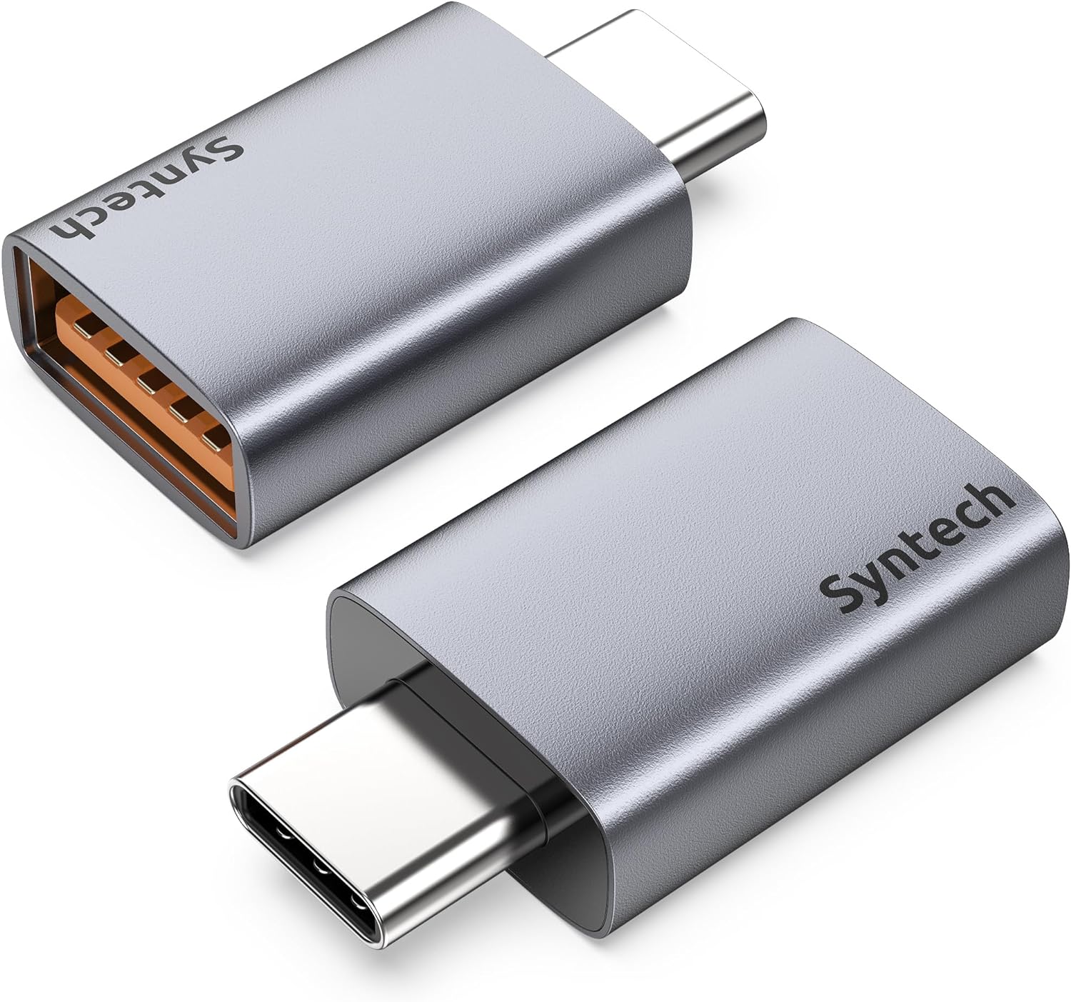 Syntech USB C to USB Adapter (2 Pack), 10Gbps USB 3.2 Gen 2 Fit Side by Side, US...