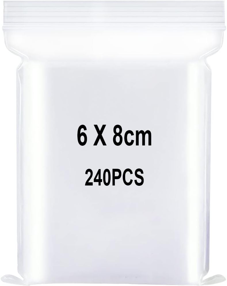 Resealable Clear Plastic Bags, Sealed Bag, Storage Bag, Press Seal Bags, Thicken...