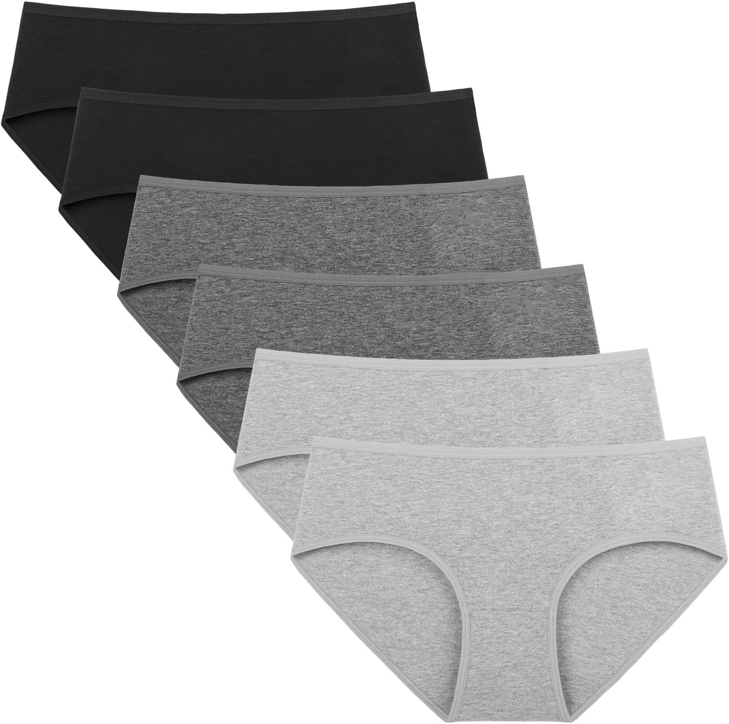 Cholewy Womens Underwear Multipack - Soft and Stretchy Ladies Knickers Comfortab...