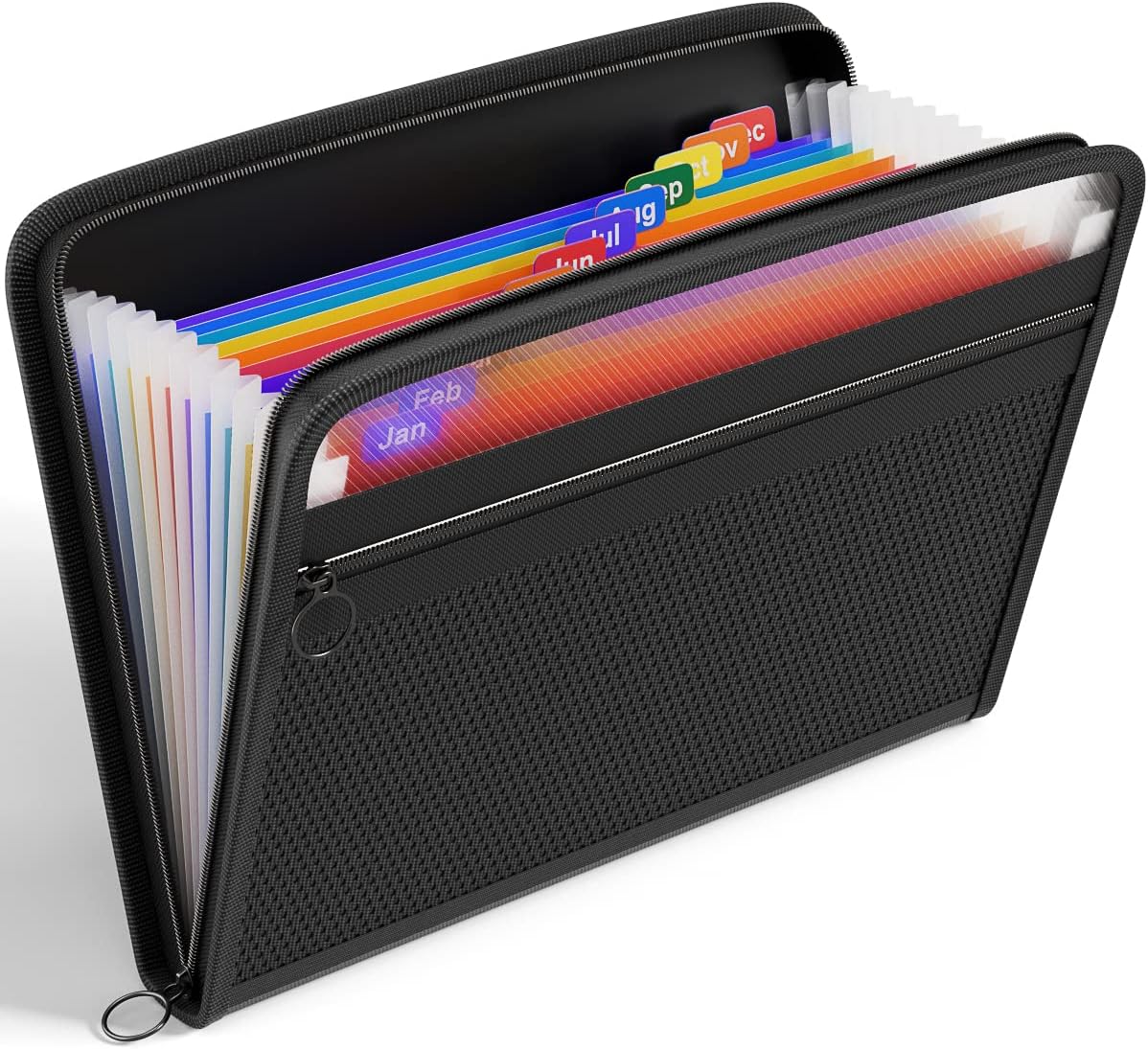 ThinkTex File Organisers, 12 Pockets Expanding File Folder, A4 Size Accordion Fo...