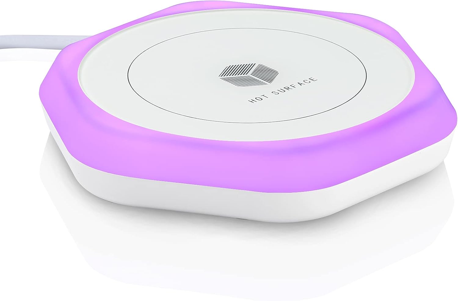 Smart Beverage Heating Plate Candle Wax Cup Warmer Electric Thermostat Coaster f...