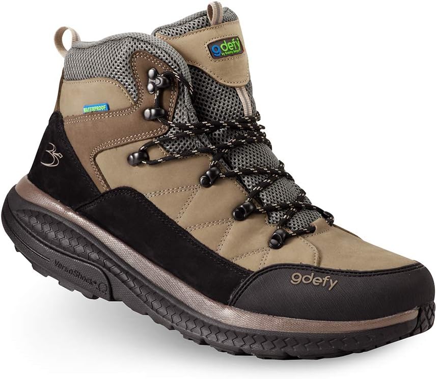 Gravity Defyer Men's G-Defy Sierra - Best Waterproof Hiking Boots Foot Pain, Kne...