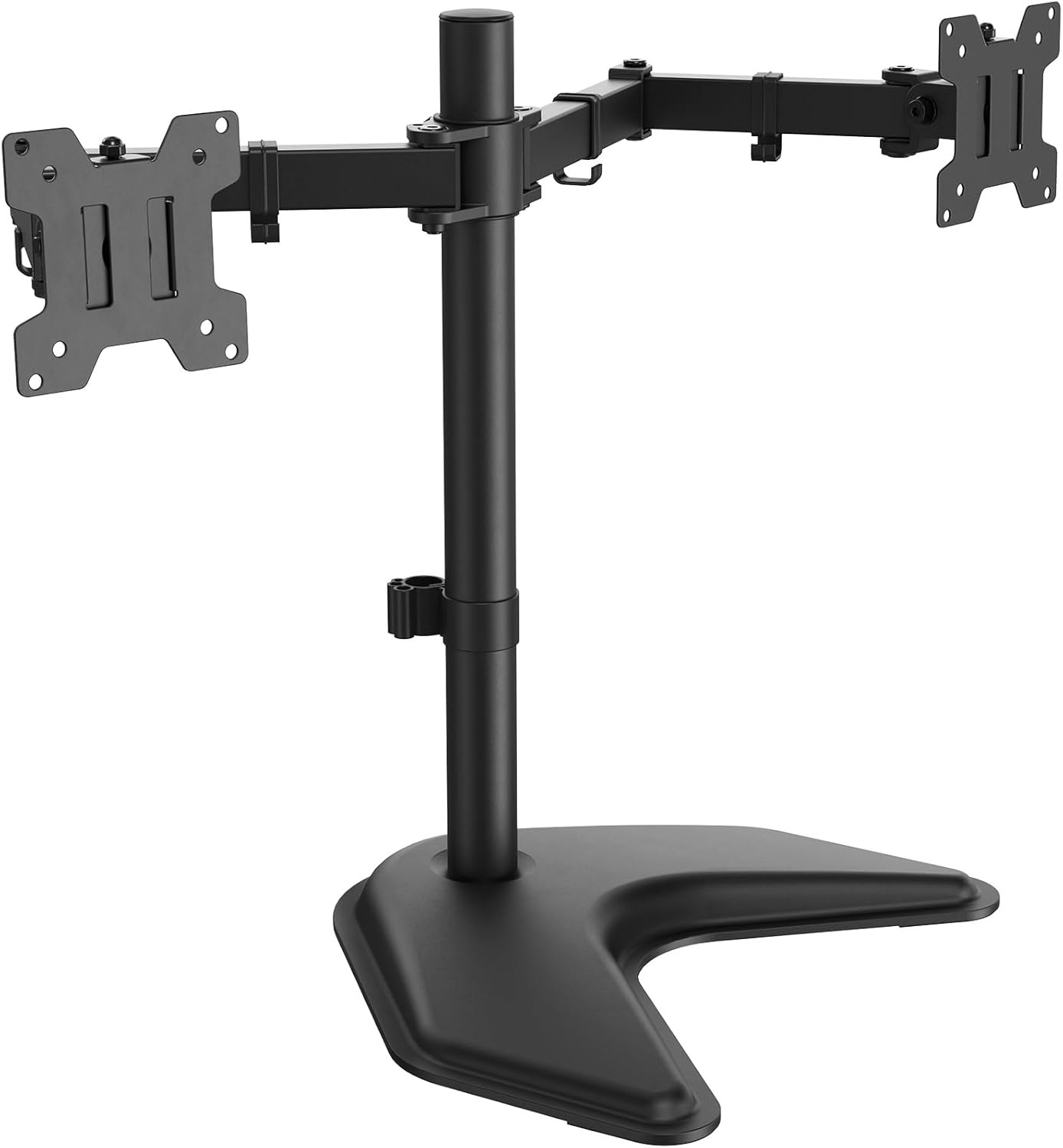 ErGear Freestanding Dual Monitor Stand for 2 Screens up to 32 inch, Heavy Duty M...