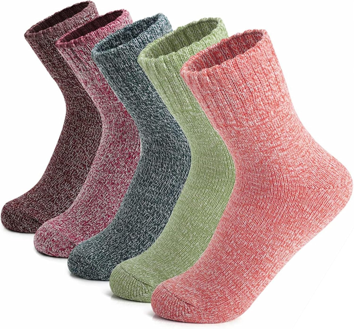 MORECOO Womens Socks Winter - Christmas Gifts & Stocking Stuffers for Women - Th...