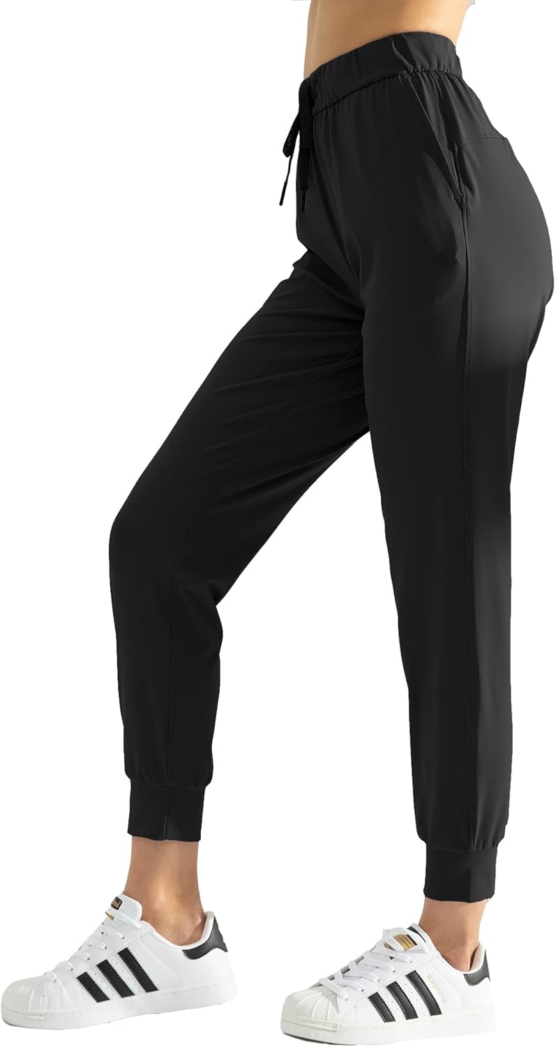 AJISAI Women's Joggers Pants Drawstring Running Sweatpants with Pockets Lounge W...