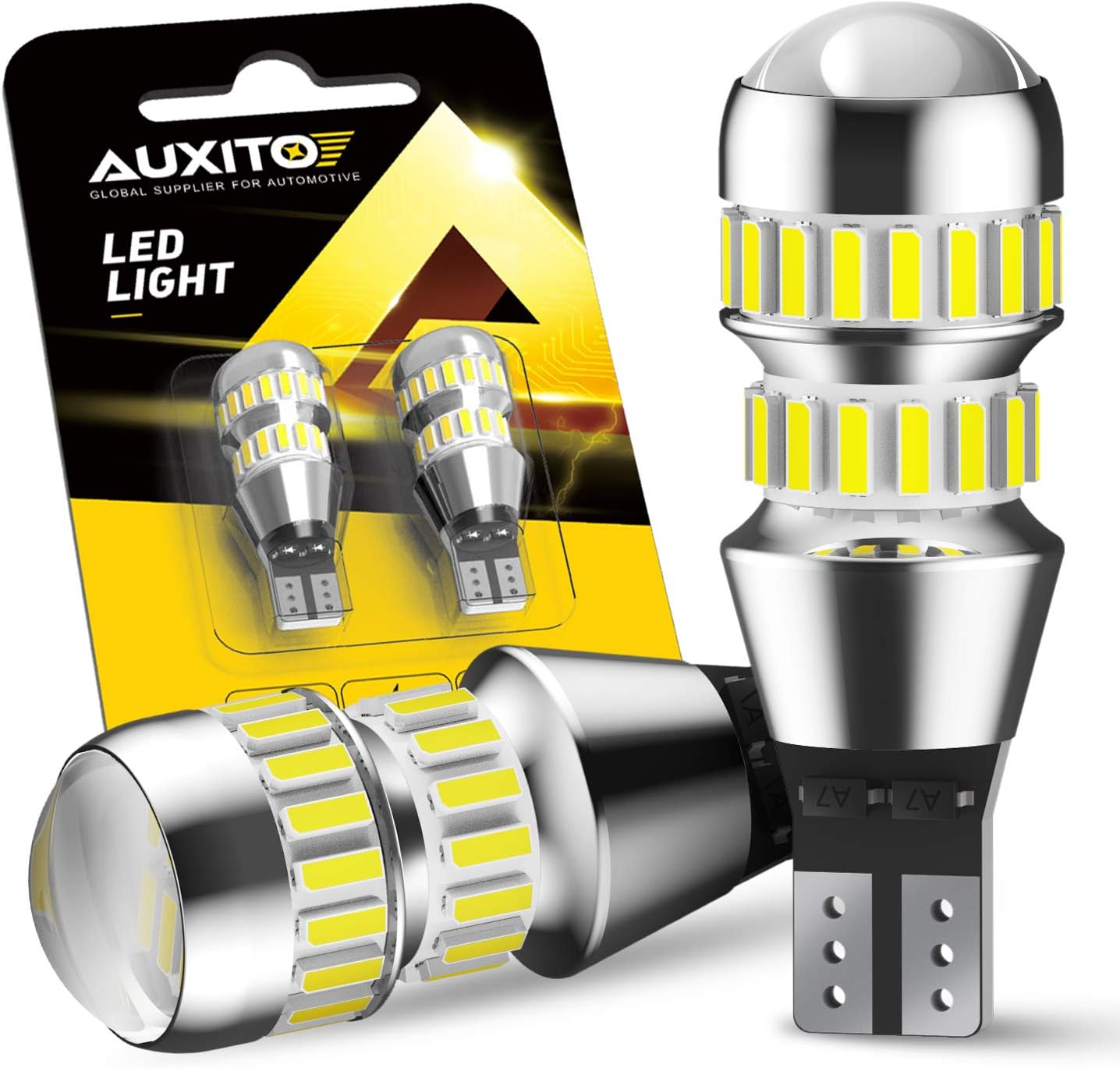 AUXITO 912 921 LED Bulbs for Backup Reverse Light Bulbs, 42-SMD 400% Brighter, 6...