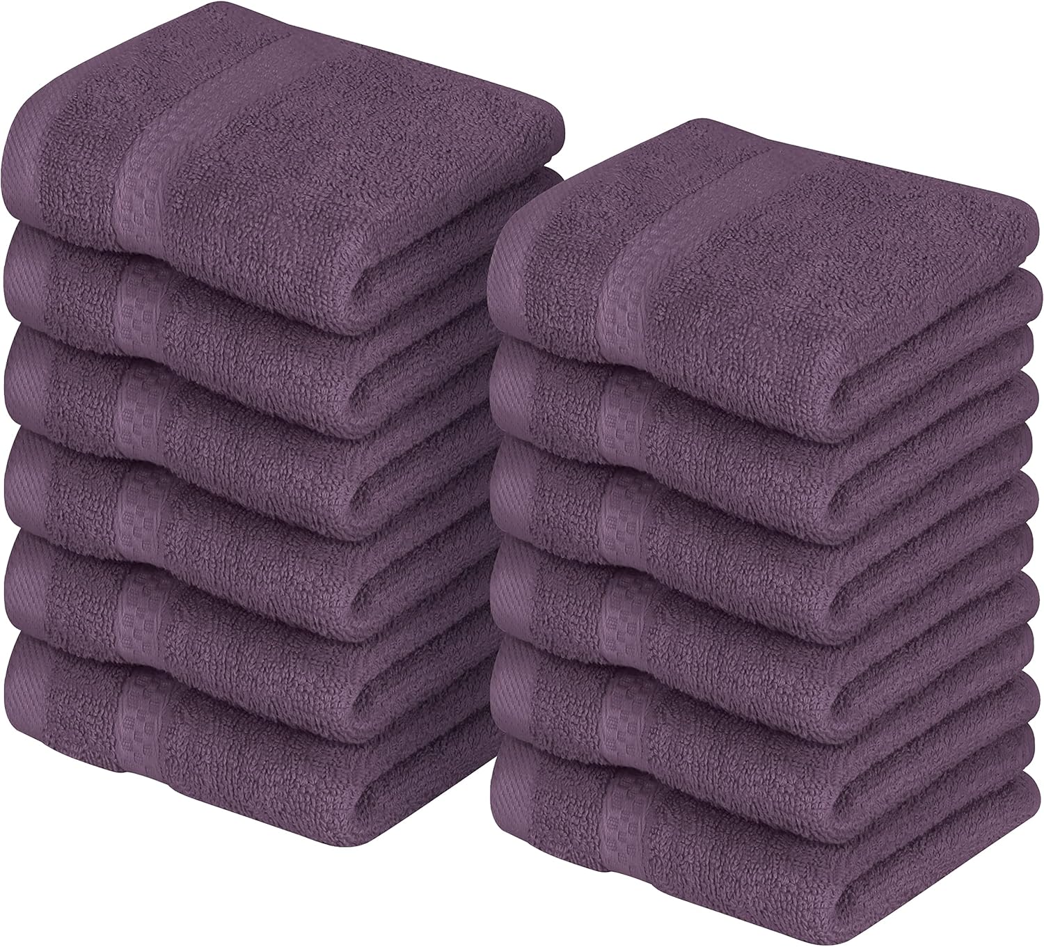 Utopia Towels Premium Washcloth Set (30 x 30 CM) 100% Cotton Face Cloths, Highly...