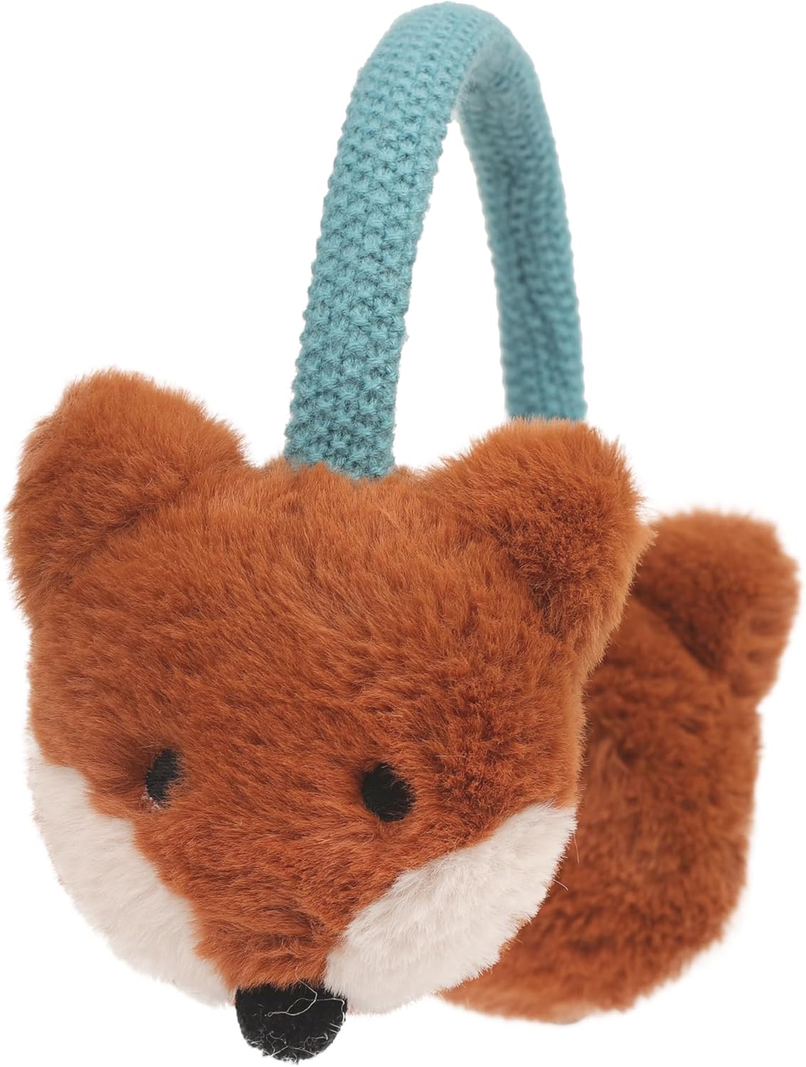 Zeltauto Adjustable Kids Earmuffs for Toddler and Teen 3-10 Years, Knit Ear Warm...