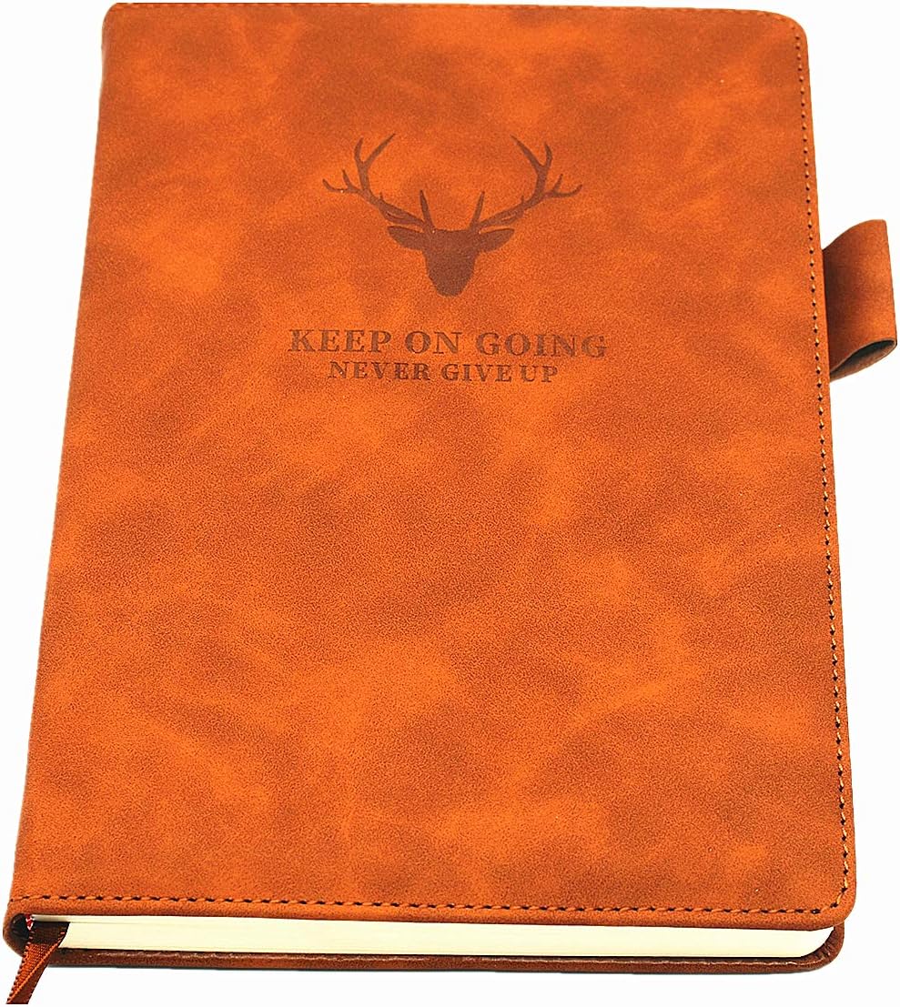 A5 Ruled Notebook Journal - Hardcover Executive No...