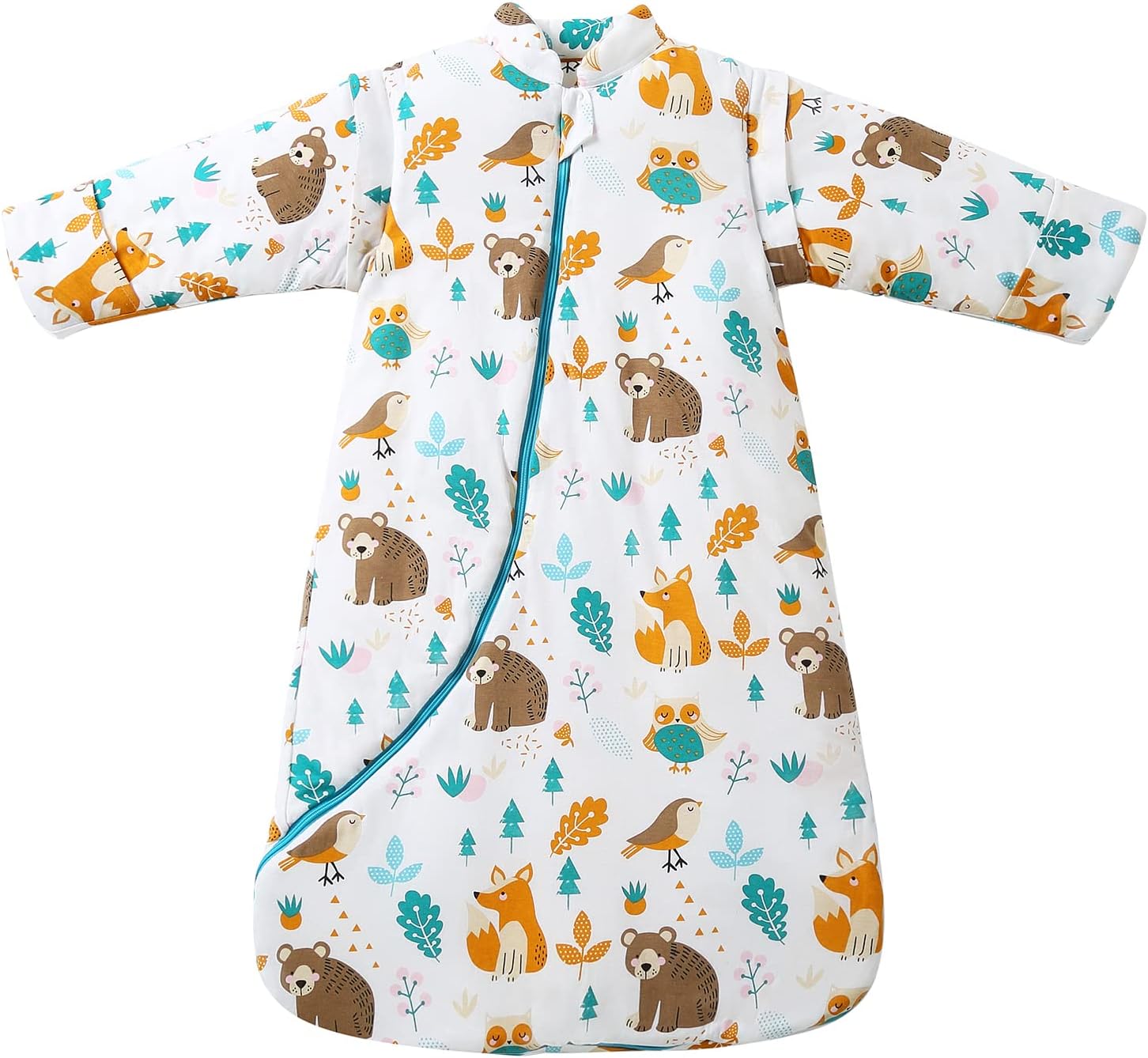 MIKAFEN Baby Winter Sleeping Bag Kids Sleeping Bag 3.5 Tog Organic Cotton Sleepi...