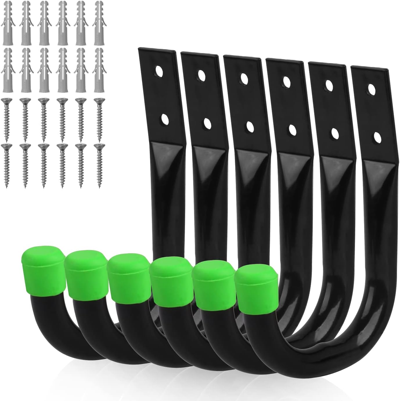 SWANLAKE Heavy Duty Garage Storage Utility Hooks, Utility Hooks for Garage Wall,...