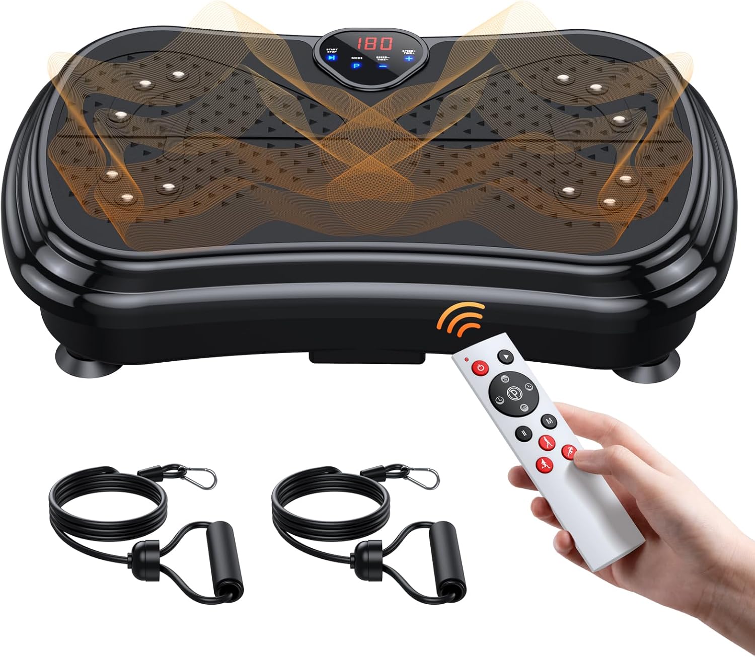 Vibration Plate Exercise Machine,Vibration Plate for Lymphatic Drainage, Whole B...