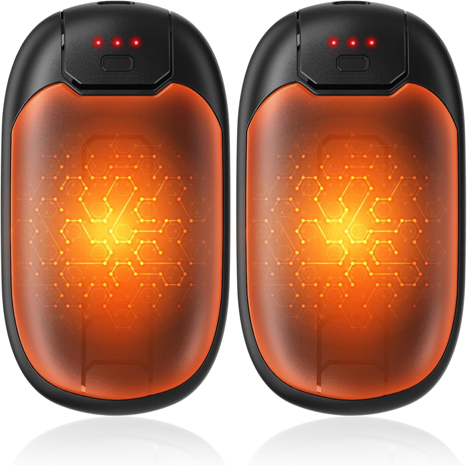 Hand Warmers, 2-Pack Hand Warmer Rechargeable,Magnetic Electric Handwarmer 7 Hrs...