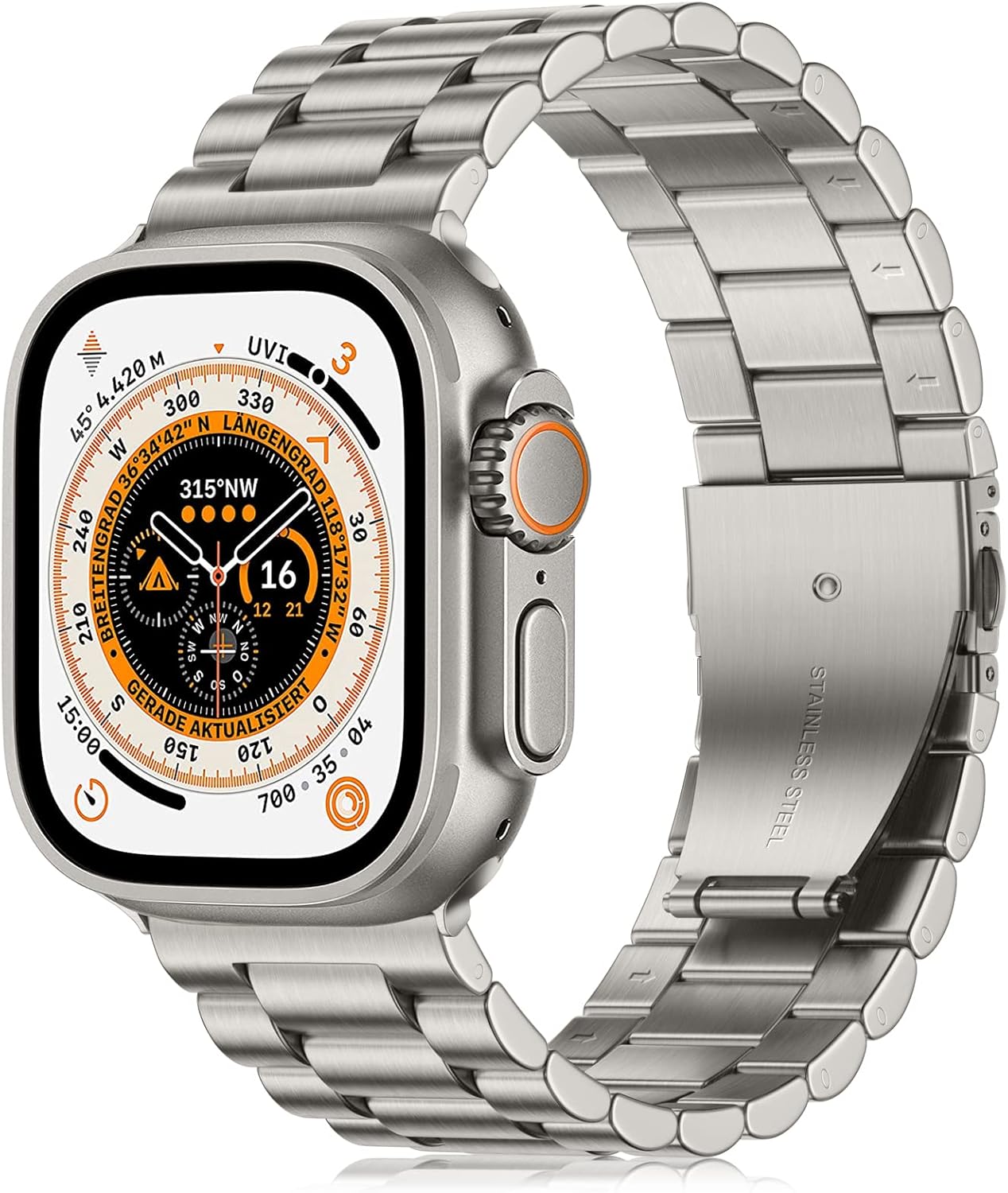 Netolo Metal Straps Compatible with Apple Watch Straps 38mm 40mm 41mm 42mm 44mm...