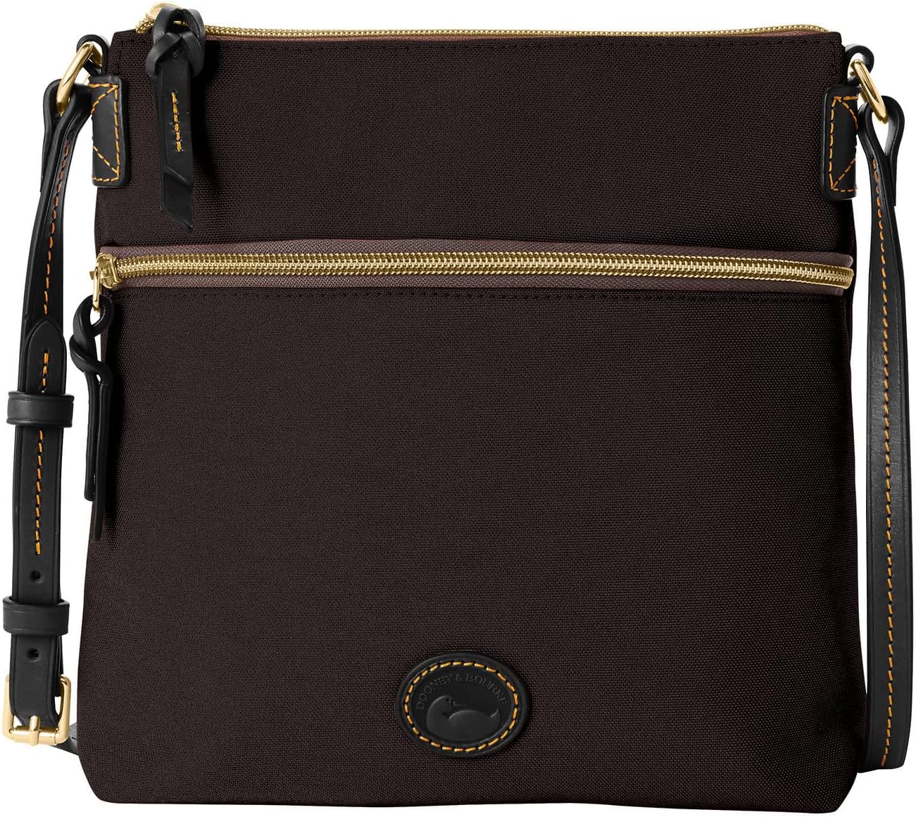 Dooney & Bourke Handbag, Nylon Crossbody Black Black