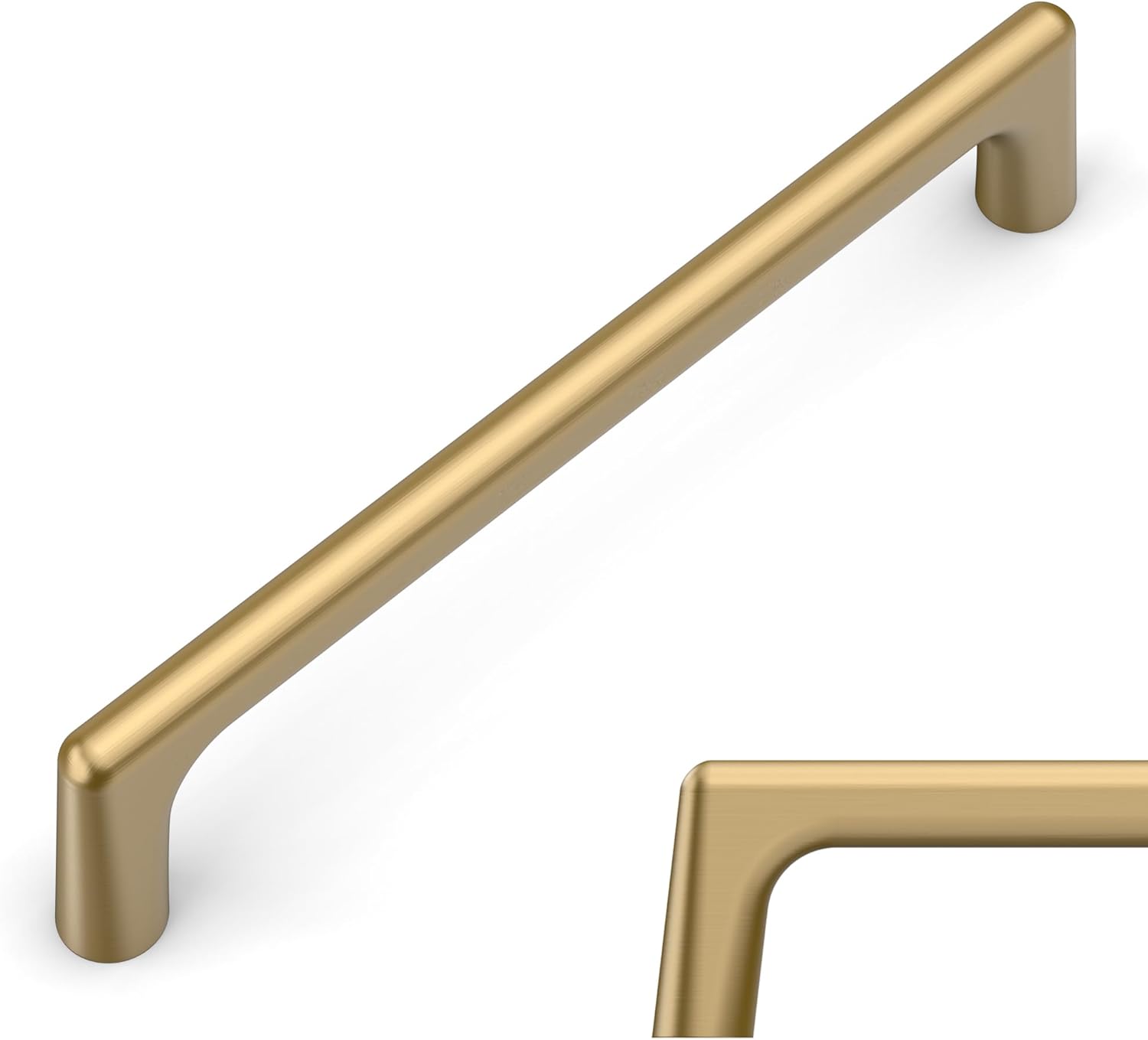 Amerdeco 10 Pack Champagne Bronze Cabinet Pulls 5 Inch(128MM) Hole Centers Kitch...