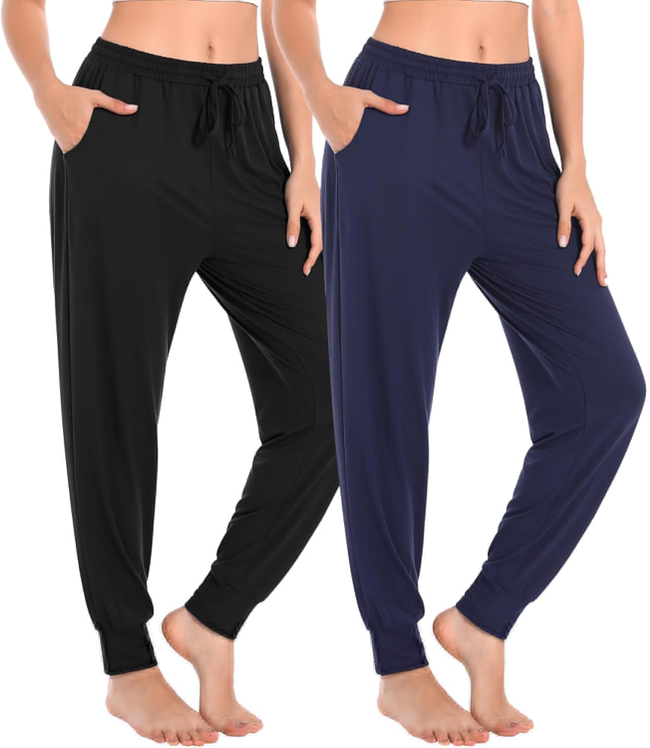 Envlon Womens Yoga Sweatpants Loose Lightweight Workout Joggers Pants Drawstring...