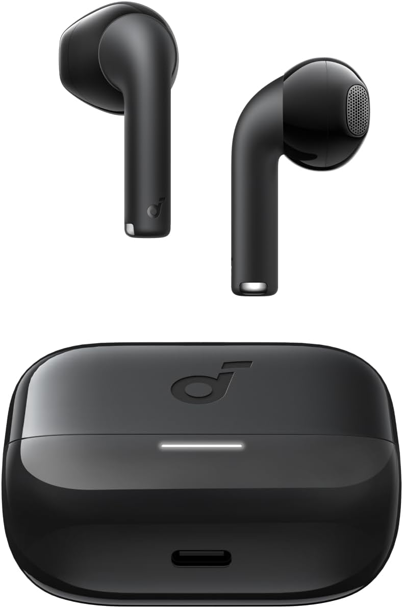 Soundcore K20i by Anker, Semi-in-Ear Earbuds, Bluetooth Wireless, 36H Playtime,...