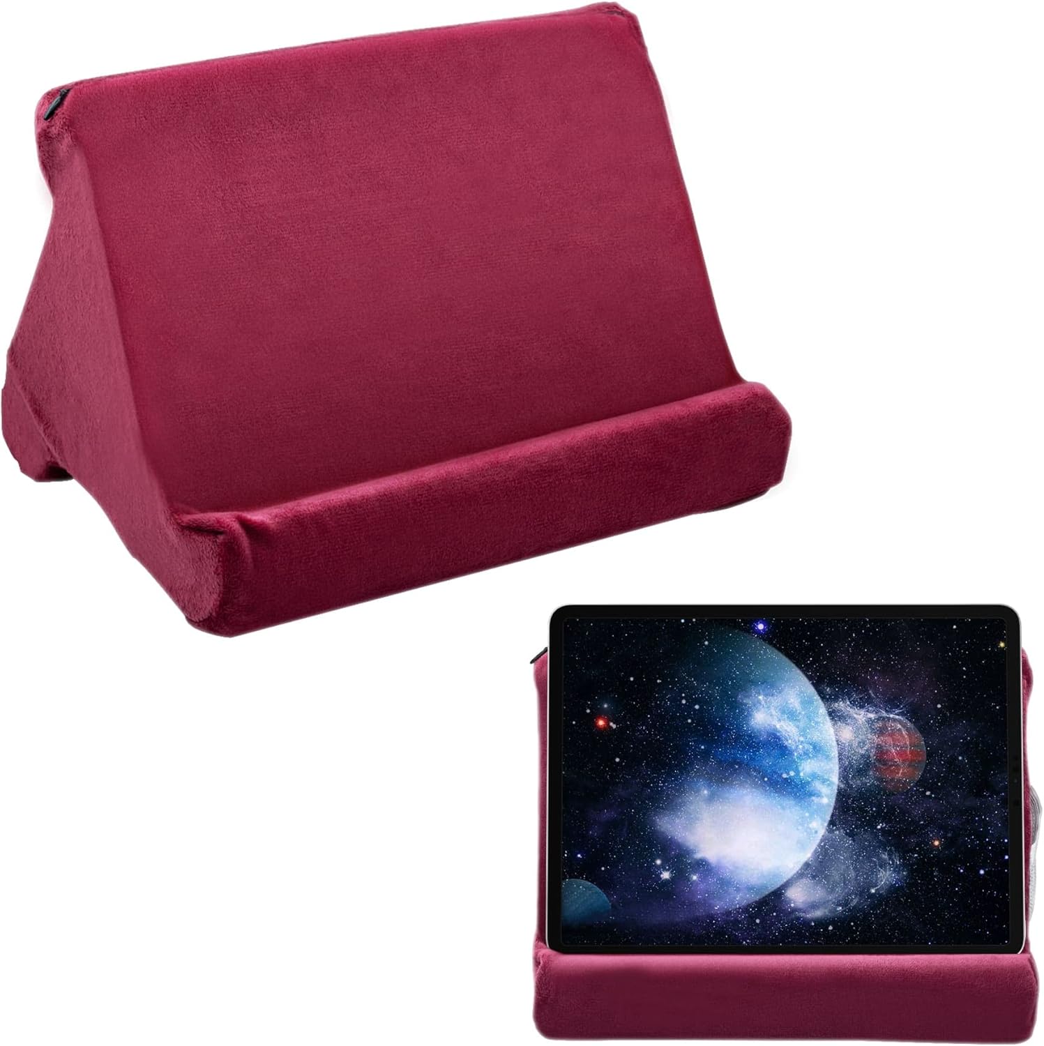 Mcbazel Tablet Pillow Stand for IPad Cushion Stand, Soft Multi-Angle Phone Pillo...