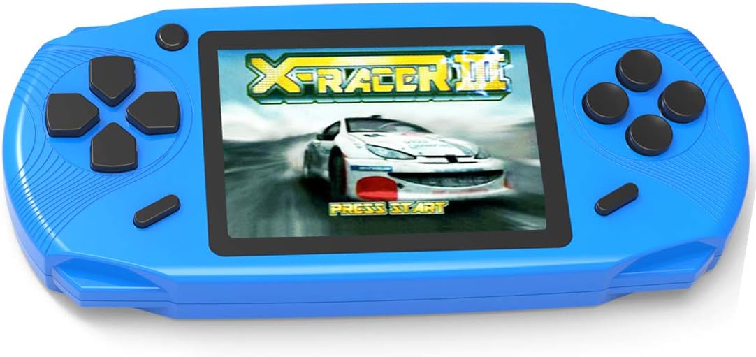 16 Bit Handheld Games for Kids Adults 3.0'' Large Screen Preloaded 100 HD Classi...