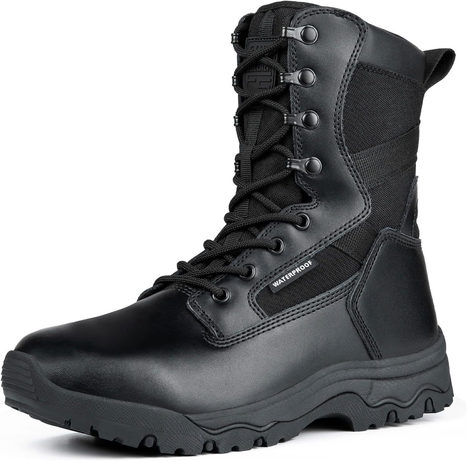 FREE SOLDIER Men's Tactical Boots 8 Inches Lightweight Combat Boots Durable Sued...