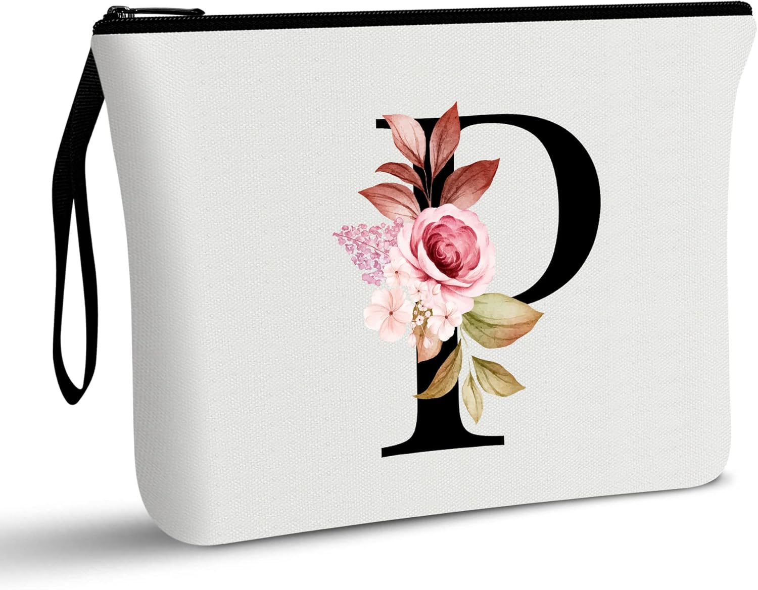 A-Z Personalized Makeup Bag,Birthday Gifts for Women Mom,Gifts for Best Friend,B...