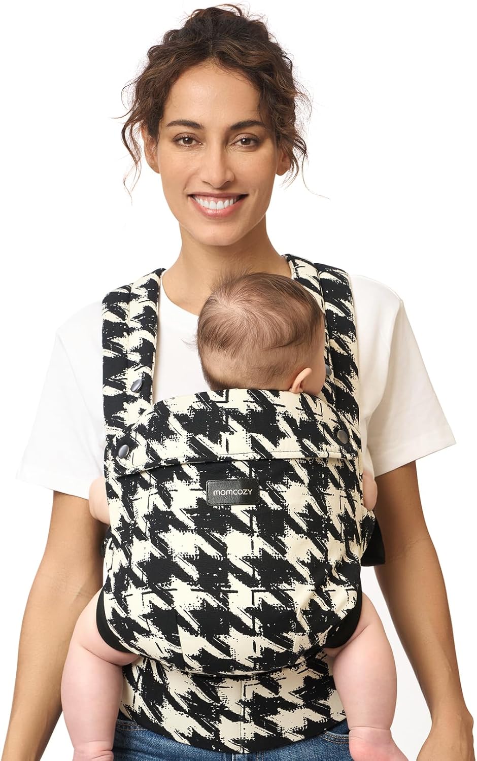 Momcozy Baby Carrier - Ergonomic, Cozy and Lightweight Infant Carrier for 7-44lb...