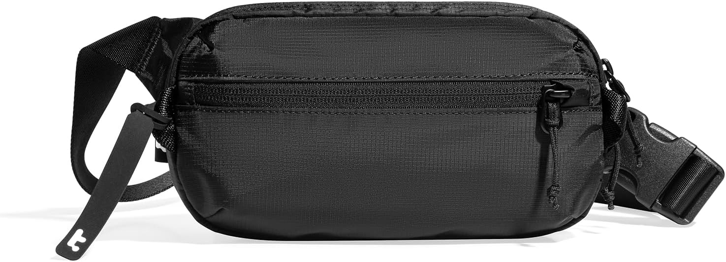 tomtoc 1.5L Sling Bag with RFID Blocking, Crossbody Bag Minimalist Chest Shoulde...