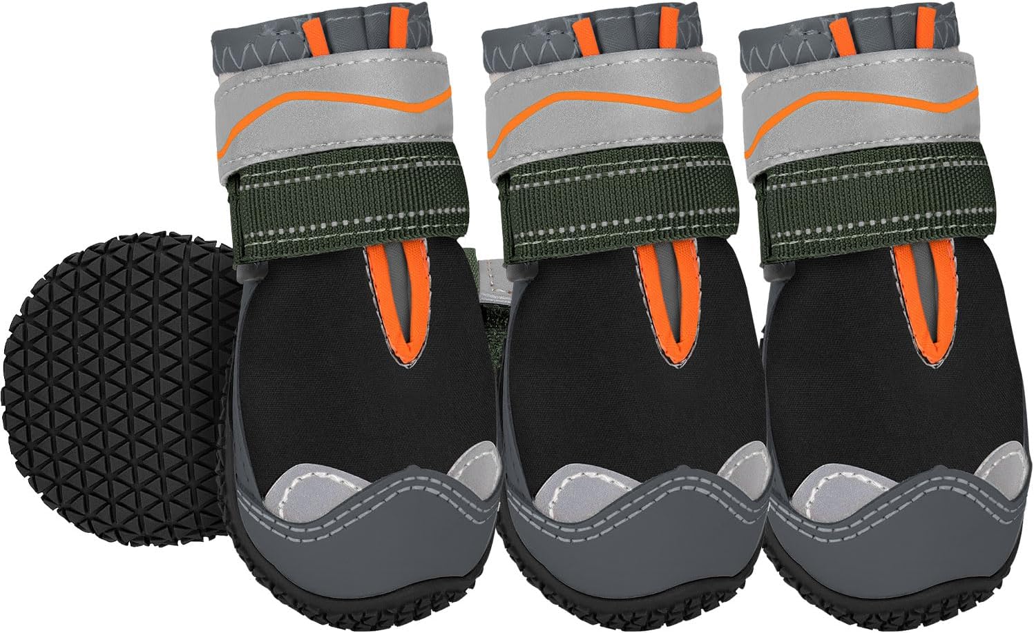 Eyein Dog Boots Paw Protector - Waterproof Dog Shoes for Rainy Winter Snowy Day,...