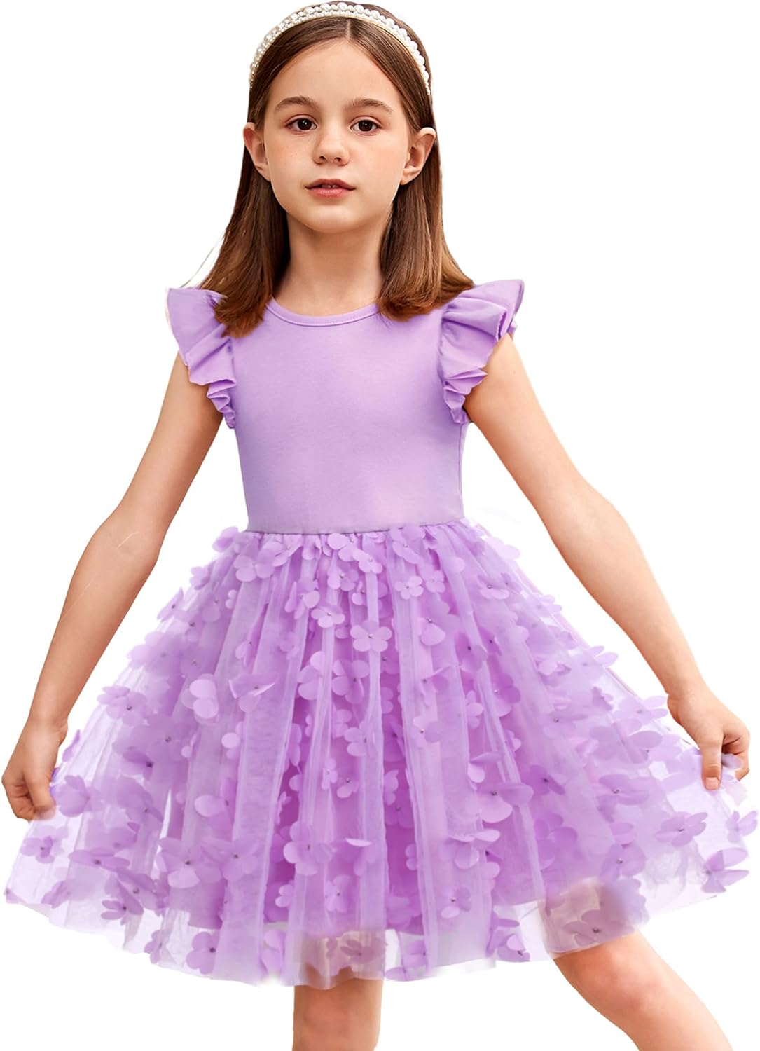 Arshiner Toddler Tutu Dress Little Girls Fluffy Summer Dresses Casual Party Tull...