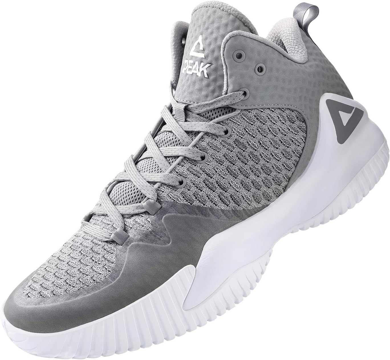 PEAK High Top Mens Basketball Shoes Streetball Master Breathable Outdoor Sneaker...