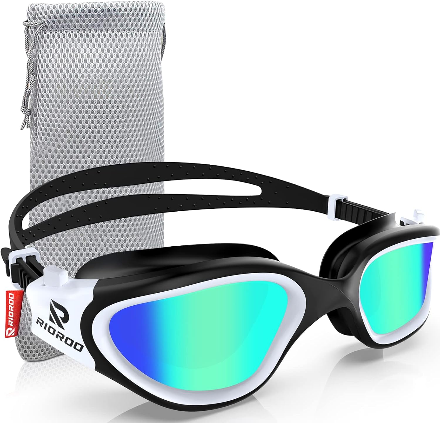 RIOROO Swimming Goggles,Polarized Swim Goggles for Adults Women Men Junior Anti...