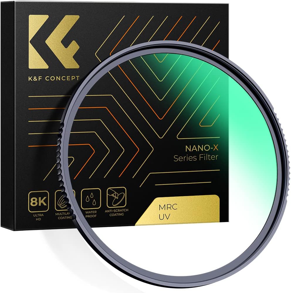 K&F Concept 67mm UV Protection Lens Filter - HD Ultraviolet Filters Scratch-resi...